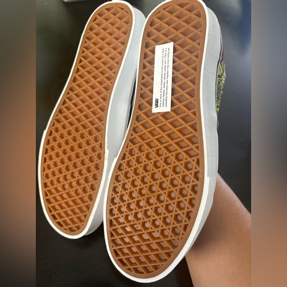 VANS patchwork leopard snake reptile sneaker size 8 woman/6.5 men NWT - Picture 2 of 3